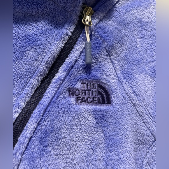 The North Face Purple zip up fleece jacket, size small - Picture 2 of 8